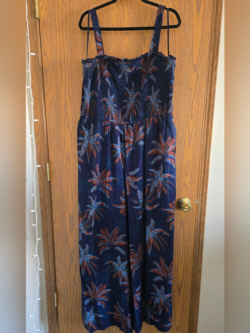 Torrid Tropical Palm Jumpsuit
